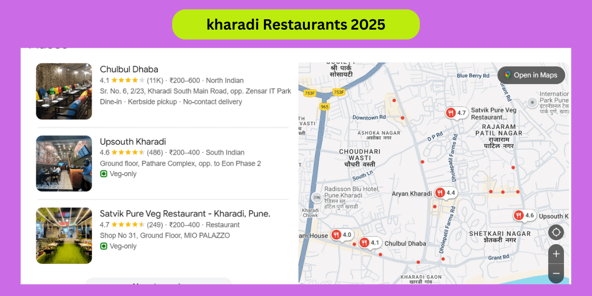 Kharadi's Best Restaurants